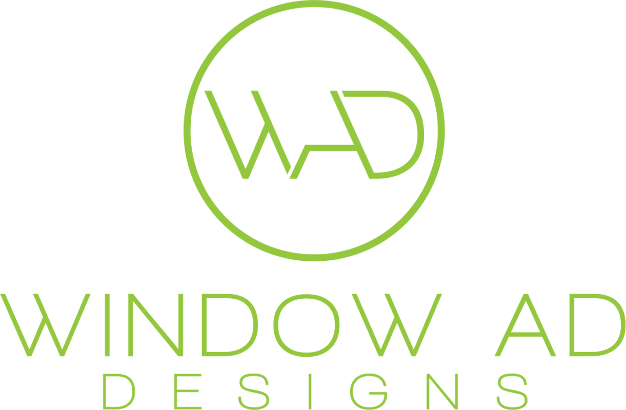 Window Ad Designs
