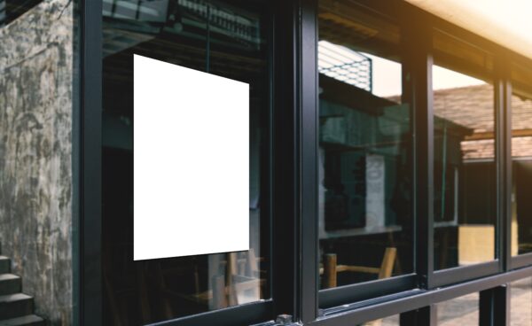 TWELVE CLING SYSTEM 36" x  48” Perforated (uni-directional transparent) Cling